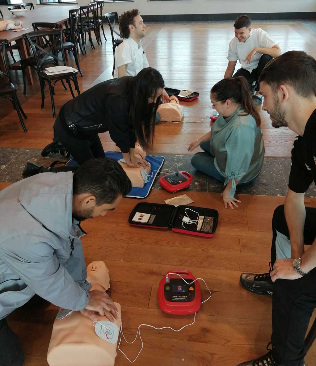 emergency first aid at work course Sheffield